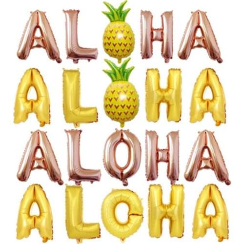Hawaii Party Decorations Pineapple Decoration Summer Tropical Hawaiian Party landscape Supplies Party Decor