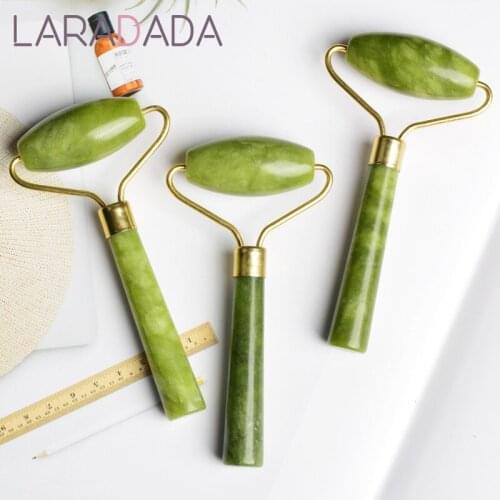 Guasha Face Massager for Face Jade Roller Massage Natural Gua Sha Scraper Beauty Tools Facial Roller Jade Microniddle Massager