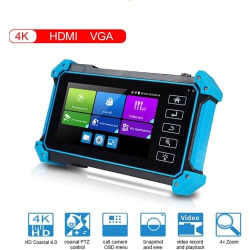 8MP 4K monitor HDMI VGA input CCTV tester cctv monitor for camera Ip camera tester IPC tester poe testers CCTV camera