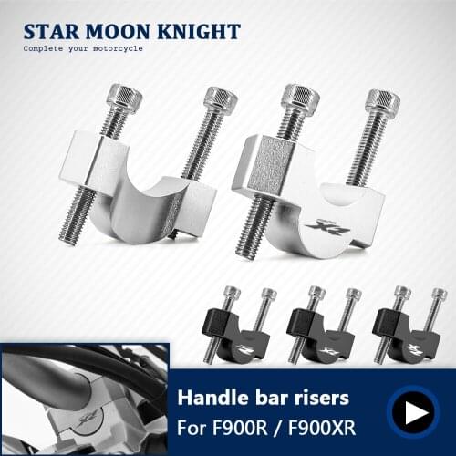 Motorcycle Handlebar Riser 28MM Drag Handle Bar Clamp Extend Adapter For BMW F900R F900XR F 900 F900 R XR