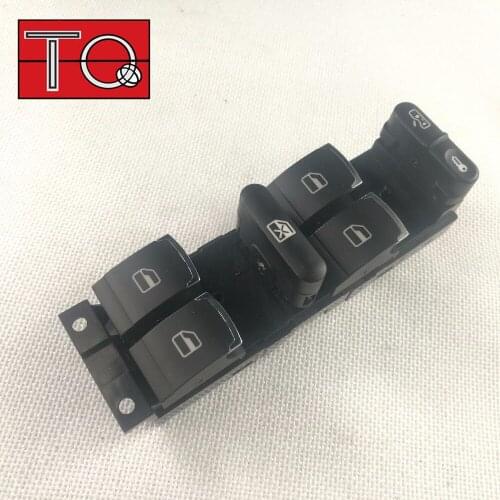 TP-SW0040 New Chrome Master Window Switch For Golf MK4 Passat B5 /Driver Side 3BD959857, 3BD 959 857