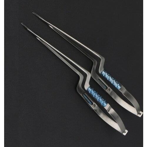 Gun-like scissors, microscopic instruments, extracerebral neurosurgery, reed tissue scissors, ophthalmic scissors