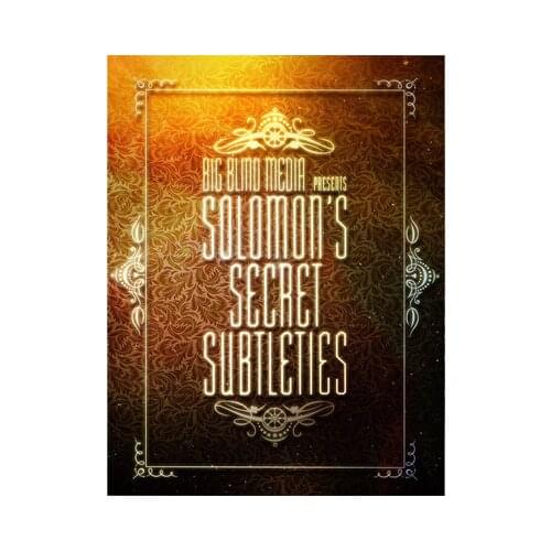 Solomons Secret Subtleties by David Solomon,Magic Tricks