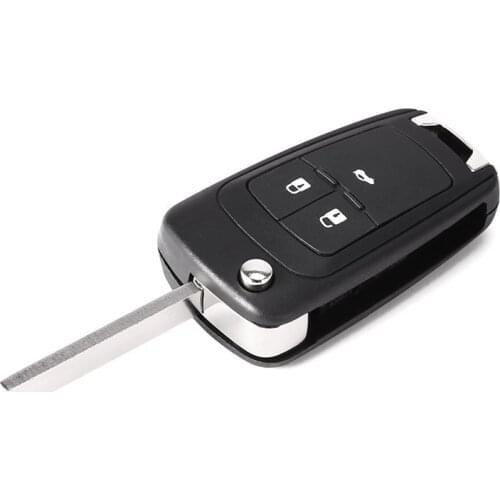 Foldable remote key shell 3 bouton for Vauxhall Zafira Opel Astra Insignia