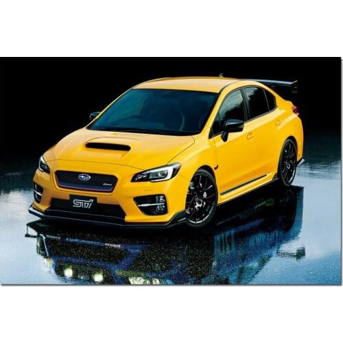 Subaru WRX STI Car Wall Art Posters Canvas Prints Paintings Wall Picture For Living Room Decor