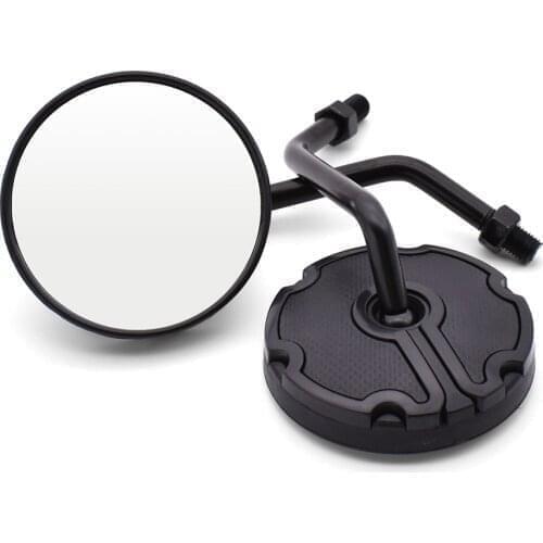 Universal Motorcycle Accessories Motorcycle Rearview Mirrors 10mm Modified For Kawasaki ZX9R ZXR400 ZZR600 Z1000 ZX10R ZX12R