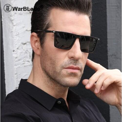 WarBLade Aluminum Magnesium Brand Polarized Sunglasses Men Mirror Coating Glasses Driver Goggles Male Sunglass Square Oculo 7035
