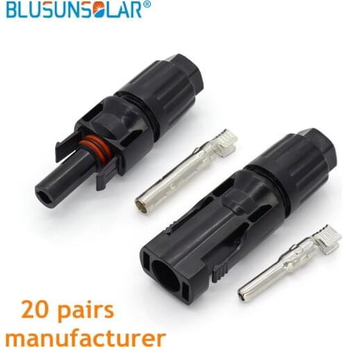 20pairs lot High quality cable connector IP67 waterproof TUV approval 100% PPO material LJ0126