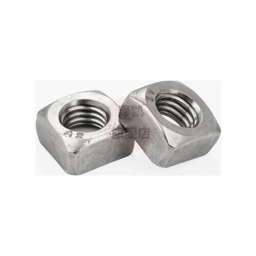 20PCS-M3/4/5/6 304 Stainless Steel Square Nuts Square Nuts