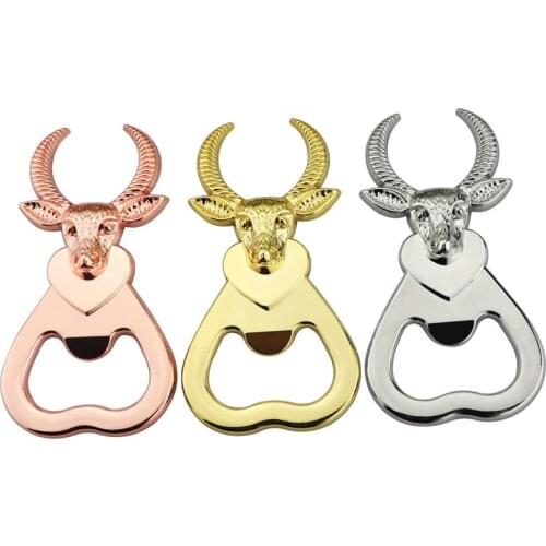 200Pcs/Lot New Style Tauren Bottle Opener With Fridge Magnet Zinc Alloy Bottle Opener Gift Beer Bottle Opener Wholesale