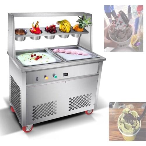 New design of stainless steel ice cream machine You're frying ice cream machine for sale