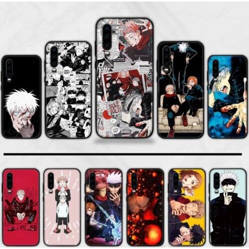 Jujutsu kaisen anime horror cartoon Phone Case For Huawei honor Mate P 9 10 20 30 40 Pro 10i 7 8 a x Lite nova 5t