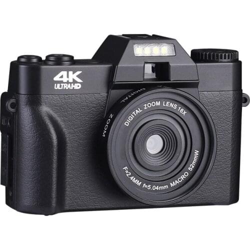 4K HD Digital Camera vlog WIFI Video Camera Camcorder 30MP for YouTube Live Streaming 16X Digital Zoom Recording Camera New