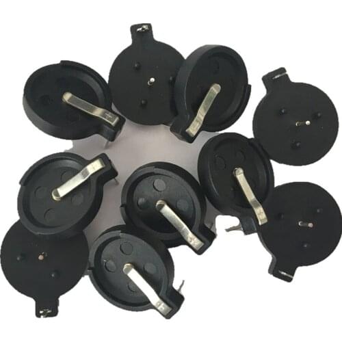 CR1616/CR1620/CR1632 battery holder/battery box /battery cell through hole ,10pcs/lot