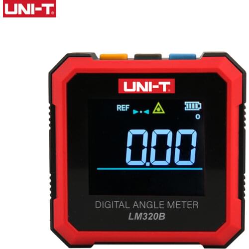 UNI-T LM320A LM320B Electronic Angle Meter Digital Protractor Magnetic Inclinometer Angle Tester Bevel Box Measuring Tools
