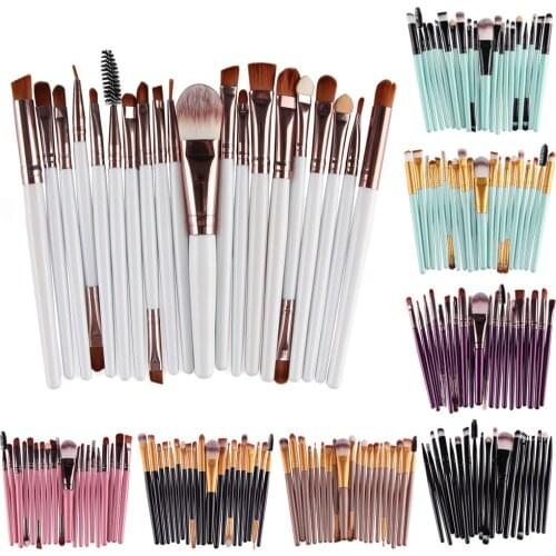 Manufacturer Direct Natural 20 A Eye Makeup Brush Eyeshadow Brush Beauty Tools Neutral No Logo 21 Color Optional
