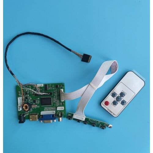 1024x600 Kit for 8.9" 2AV 40pin A089SW01 V0 A089SW01 V1 Controller Board LVDS WLED VGA LCD screen display HDMI-compatible