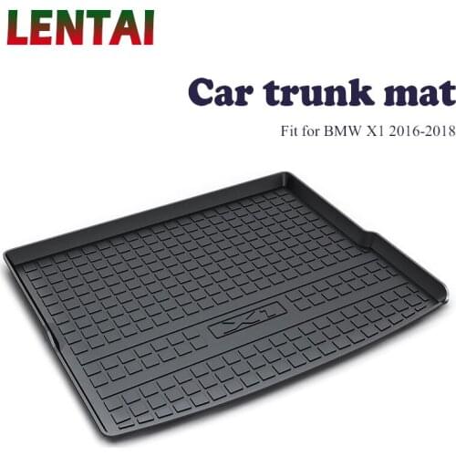 Car rear trunk Cargo mat For BMW X1 2020 2021 F48 2019 2020 2016 2017 2018 Car Boot Liner Tray Anti Slip Mats M Accessories