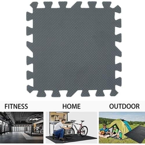 12PCS 30*30*1cm Yoga Mat Floor Protective Mat Anti-slip Fitness Cushion Splicing Mat Gym Home Yoga Mat Training Exercise Mat