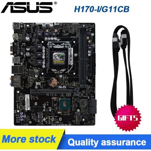 ASUS H170-I/G11CB/DP_MB PC Motherboard Socket LGA 1151USB3 Micro ATX DDR4 HDMI Intel Desktop Motherboards Kit