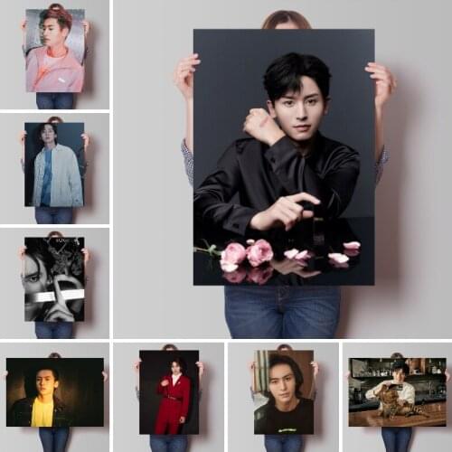 Wall Art Canvas Painting Stunning Man Zhang Zhehan Word of Honor Zhou Zishu Posters and Prints Room Decor for Home Decoration