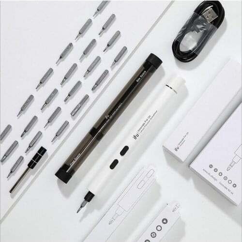 Precision Electric Screwdriver Mini Cordless Set USB Rechargeable 22 Bits Drill for Phones Laptop Watch Devices Repairing