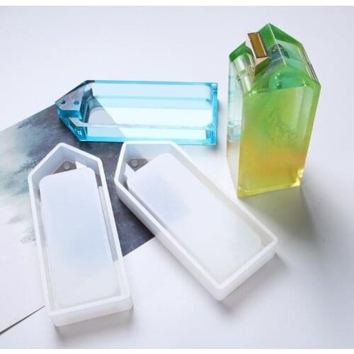 Transparent Silicone Mould Dried Flower Resin Decorative Craft DIY House shape piggy bank Mold epoxy resin molds for jewelry