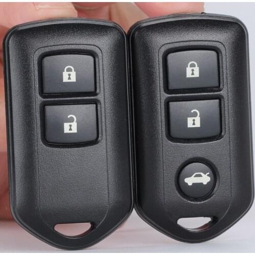 Three-button Split Remote Control Car Key Two-button Replacement Remote Shell Suit For Toyota Camry Highlander Yaris Car Key