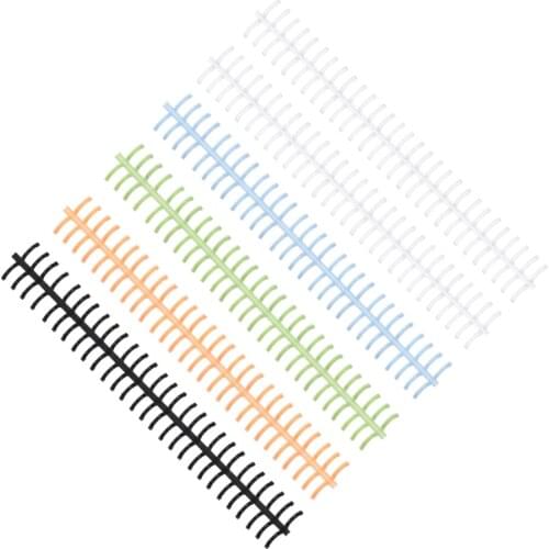 11Pcs Notebook Binding Spirals Handbook Binding Spines Notebook Spiral Coils