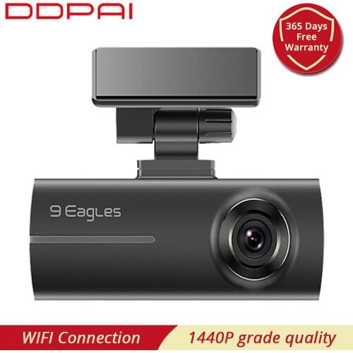 DDPAI Dash Cam Mola A2 1080P Full HD Hidden Vehicle Drive Auto Video DVR Wifi Smart Connect Car Recorder 24H Parking Monitoring