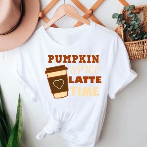Women Short Sleeve Pumpkin Print Clothes Happy Halloween T-Shirt Thanksgiving Autumn Fall T Fashion Top Tshirt Graphic Tee