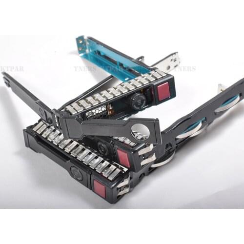 2.5" SFF SAS HDD Hard Drive Tray Caddy Sled LED Chip 651687-001 for HP G8 Gen8 G9 Gen9 DL380p DL360p 651699-001