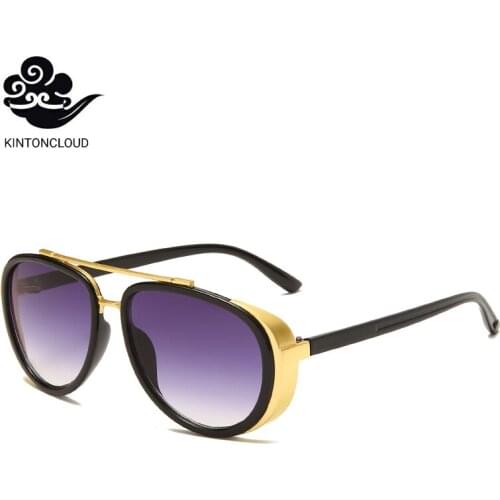 2021 Mens Luxury Girls Boys Women Pilot Sunnies Lens Brass Mirrored Reflective trend Street shooting personality 2022