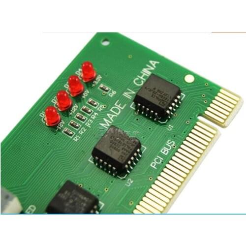 Free ship ,2-bits Computer Main Board defect Post Card,pci detection card for desktop,ISA connect for desktop