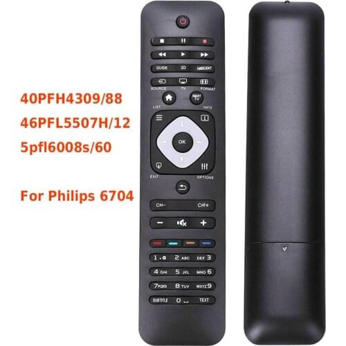 For Philips 242254990467/2422 549 90467 Universal Smart IR Remote Control LCD/LED 3D Smart TV Television Controller Smart Home