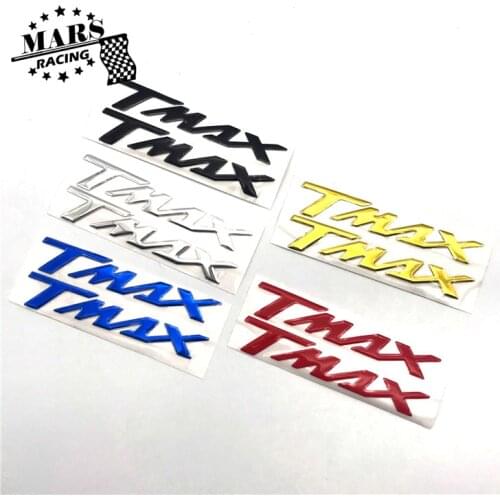 For Yamaha TMAX530 500 TMAX DX/SX Motorcycle Decals Stickers Emblem Badge 3D Decal Raised Tank Wheel Tank Decals Applique Emblem