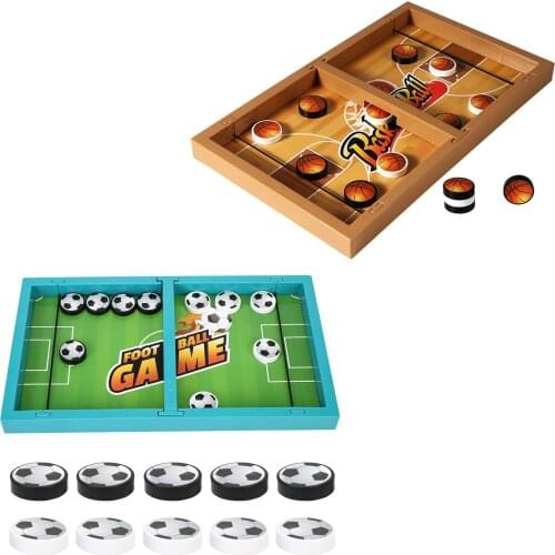 Footsball Table Hockey Game Catapult Chess Match Battle Game Party Interactive Fun Game Childrens Best Gift