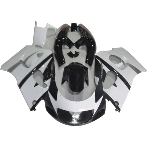 Motorcycle fairing kit for SUZUKI SRAD GSXR 600 750 1996 1997 1998 1999 2000, Black white Fairings GSXR600 GSXR750 PL85