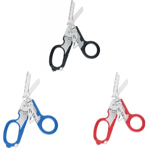 Multifunction Raptor 6 in1 Raptor Emergency Response Shears with Strap Cutter and Glass Breaker Black Strap Cutter Safety Hammer