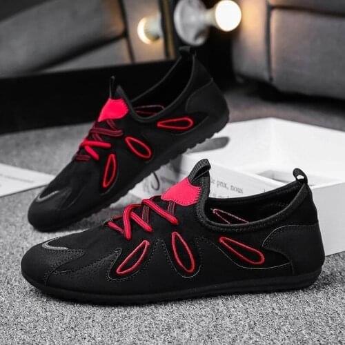 Mens Spring Boots, 2021 Spring New Red Shoes Casual Zapatillas Hombre Chaussure Homme