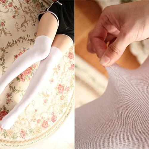 New Arrivals Women Stockings Warm Elastic Thigh High Above Knee Socks Long Cotton Stockings Sexy Stocking Student Girl