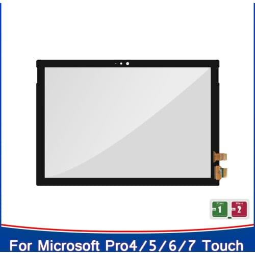 New TouchScreen For Microsoft Surface Pro 4 (1724) Pro 5 (1796) Pro 6 (1807) Pro 7 (1866) Touch Screen Panel Front Glass Sensor