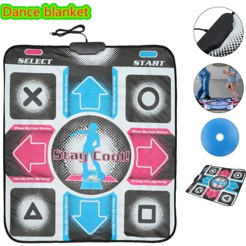 New Dance Mat blanket Dancing Step Dance Pad Dancer Dancing Step Equipment Revolution HD for PC Laptop Video Game with USB