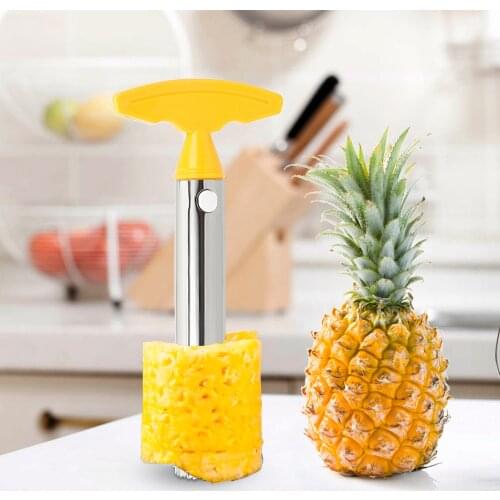 Pineapple Peeler Spiralizer Cutter Gadget Kitchen Accessories Stainless Steel Core Peel Slicer Fruit Vegetable Knife