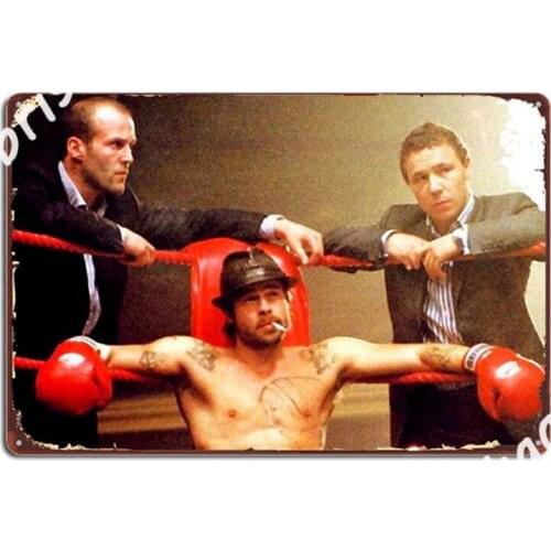 In The Corner Boxing Boxer Metal Signs Wall Mural Pub Garage Printing Plaques Metal Posters