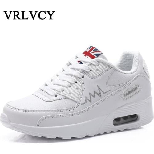 Women Sneakers Shoes New Fashion Breathable Trainers Woman Leather Casual Tenis Feminino Sapato Women Flats Zapatillas Mujer