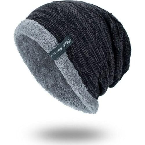 Winter Hat Men Beanies For Men Caps Fluffy Thick Kalpak Male Mens Winter Caps Skullies Bonnet Homme Hiver