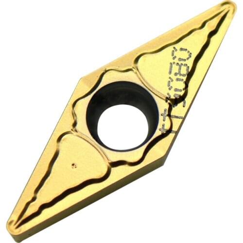 10PCS carbide inserts VCMT160404PC TT9080 VCMT160408PC TT9080 free shipping