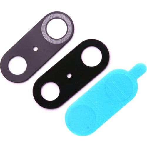 2pcs new original rear back camera glass lens for Huawei Honor 7S