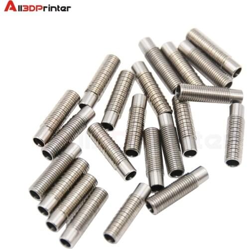 2PCS Heatbreak Throat PTFE for Creality CR-10S pro 3D printer hot-end extruder 3D printer parts tube all metal parts